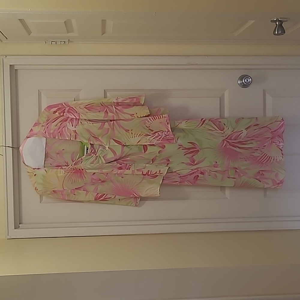 DANA KAY TWO PIECE WOMEN'S DRESS & JACKET SET SIZE 14
